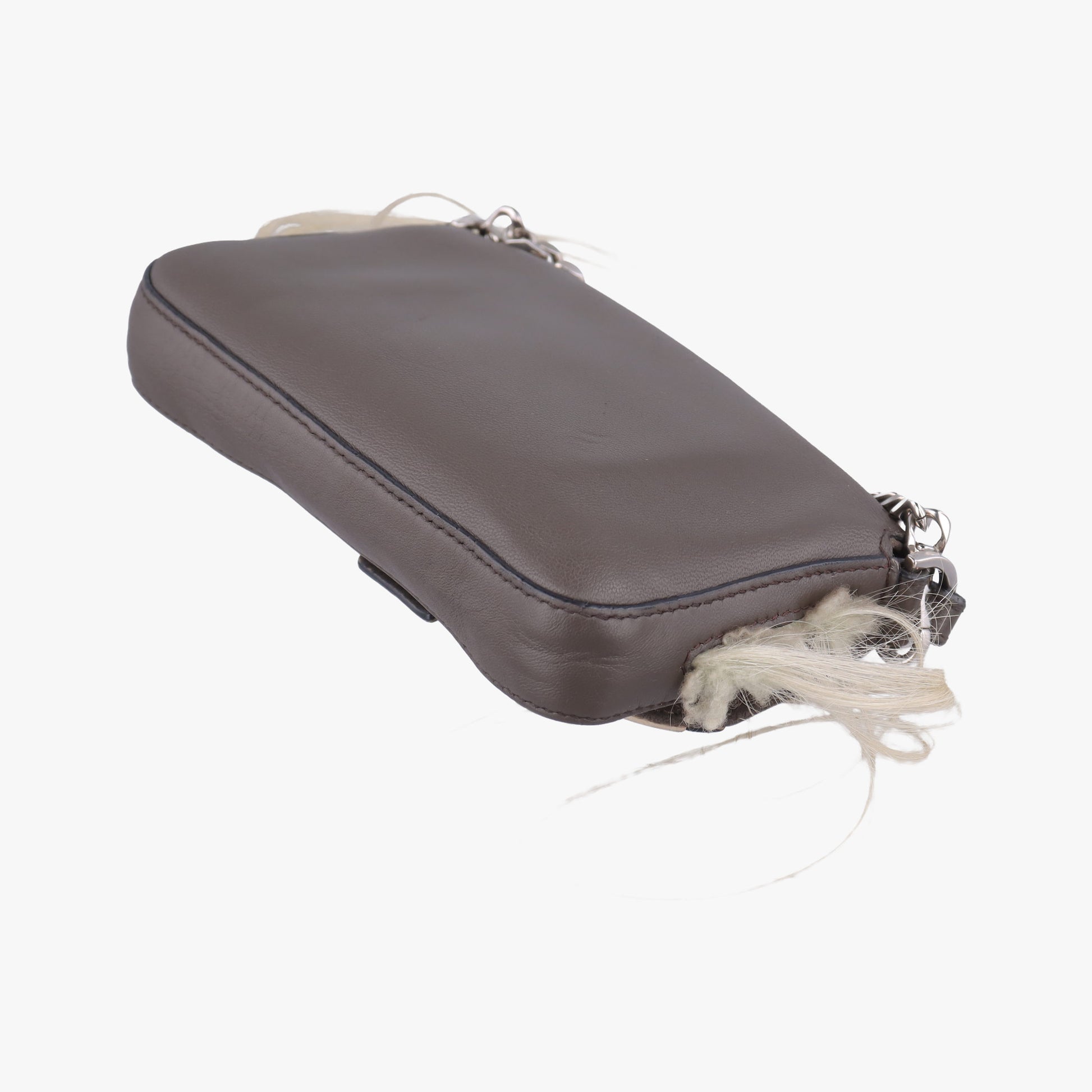 monster micro Baguette Brown Leather 8M0354 8M0354-88R-169-3355モンスターマイクロバケット ブラウン レザー 8M0354 8M0354-88R-169-3355