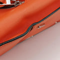 hammock Orange leather 061609ハンモック オレンジ レザー 061609