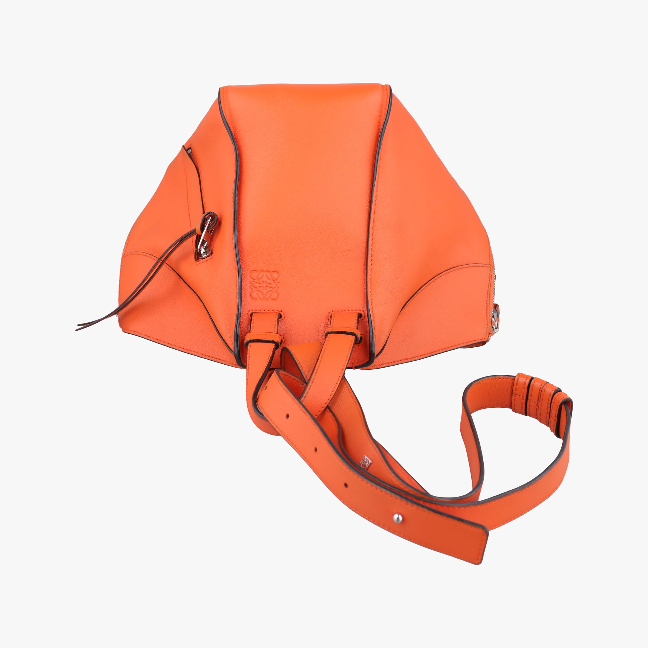 hammock Orange leather 061609ハンモック オレンジ レザー 061609