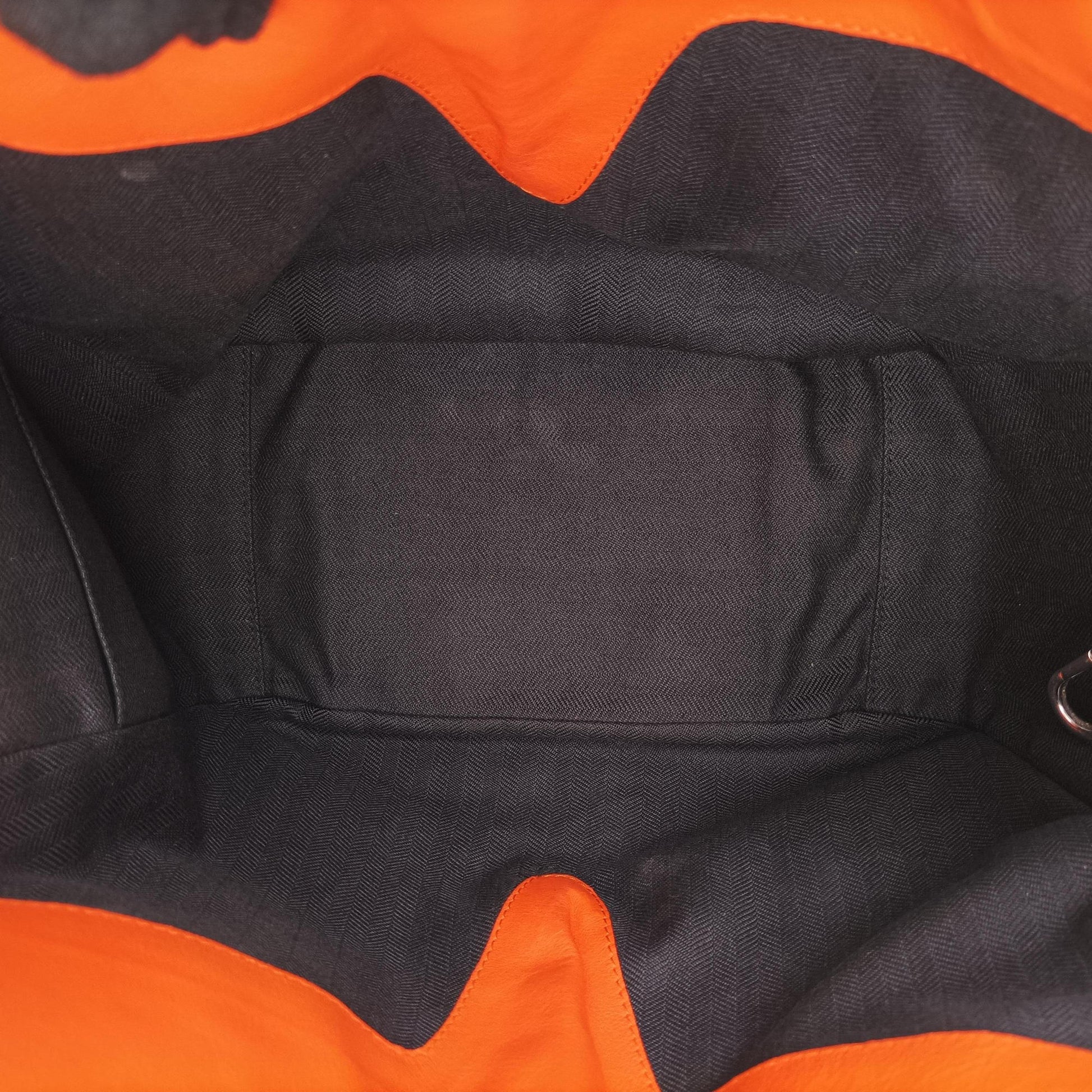 hammock Orange leather 061609ハンモック オレンジ レザー 061609