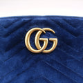 GG Marmont Blue velour 447632 E024965733GGマーモント ブルー ベロア 447632 E024965733