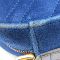 GG Marmont Blue velour 447632 E024965733GGマーモント ブルー ベロア 447632 E024965733
