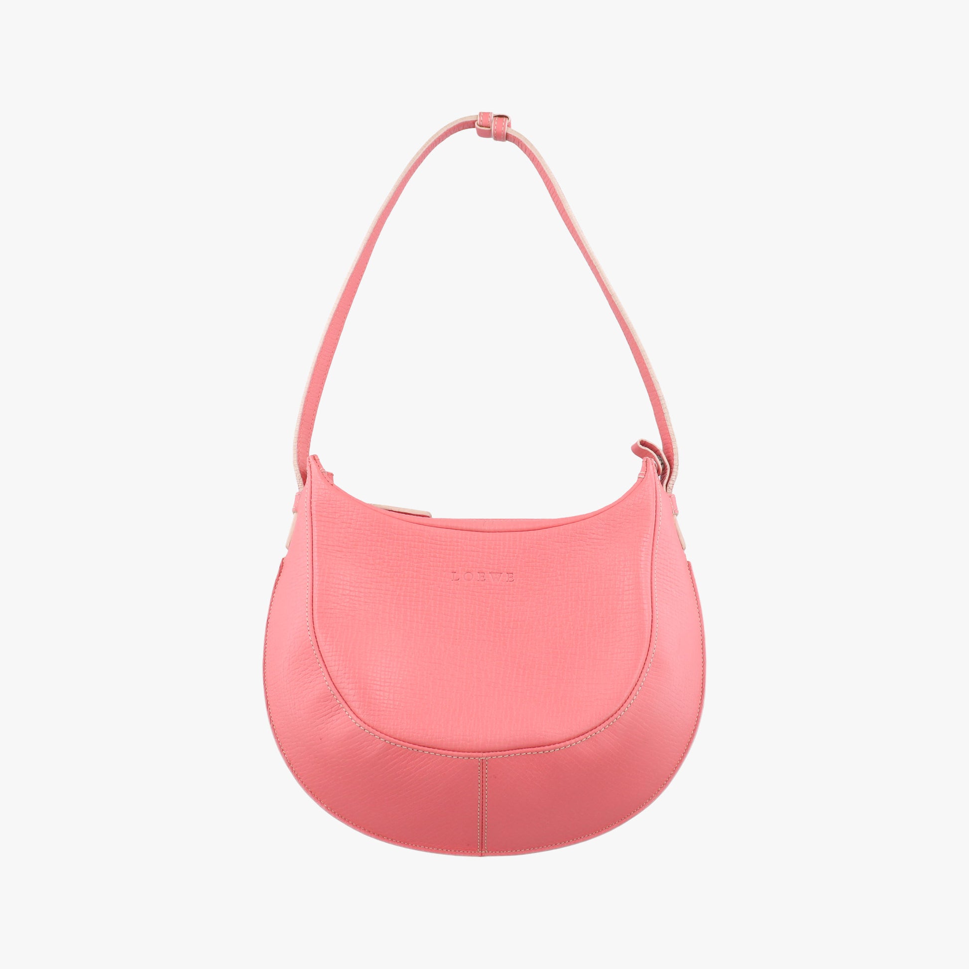 Half Moon Bag Pink Leather L22ハーフムーンバッグ ピンク レザー L22