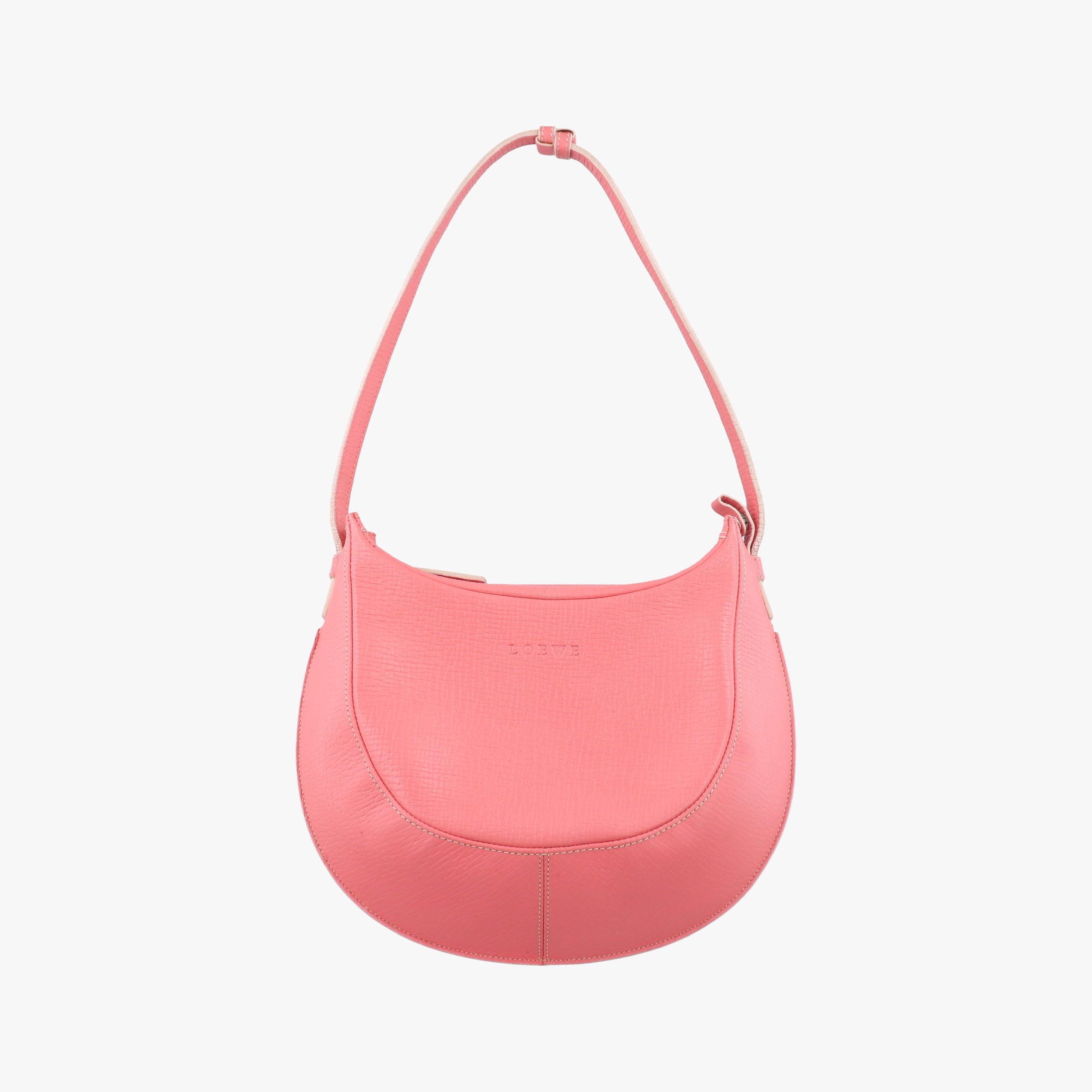 Half Moon Bag Pink Leather L22ハーフムーンバッグ ピンク レザー L22