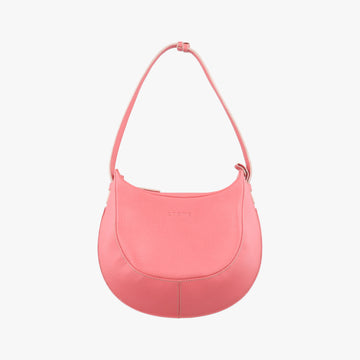 Half Moon Bag Pink Leather L22ハーフムーンバッグ ピンク レザー L22
