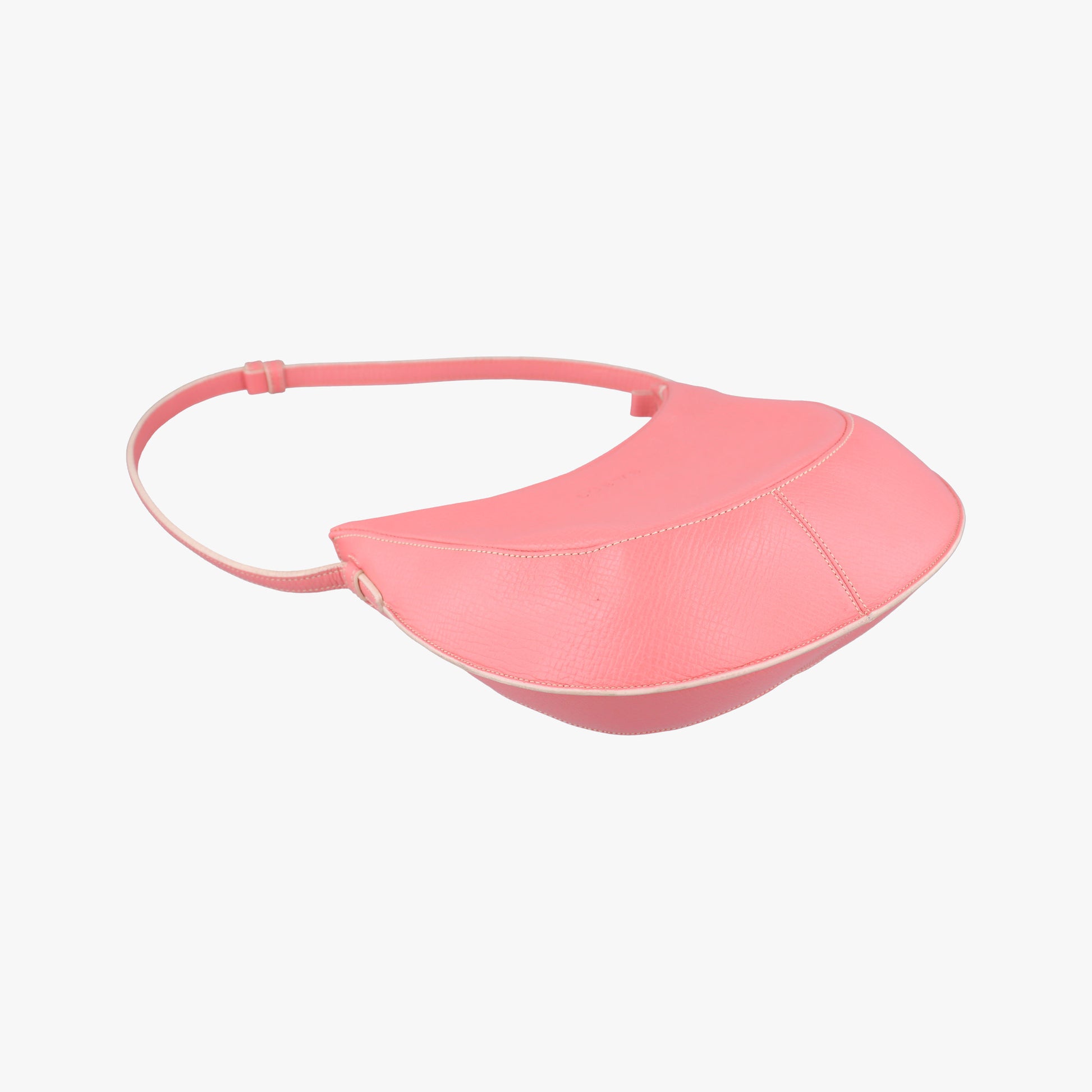 Half Moon Bag Pink Leather L22ハーフムーンバッグ ピンク レザー L22