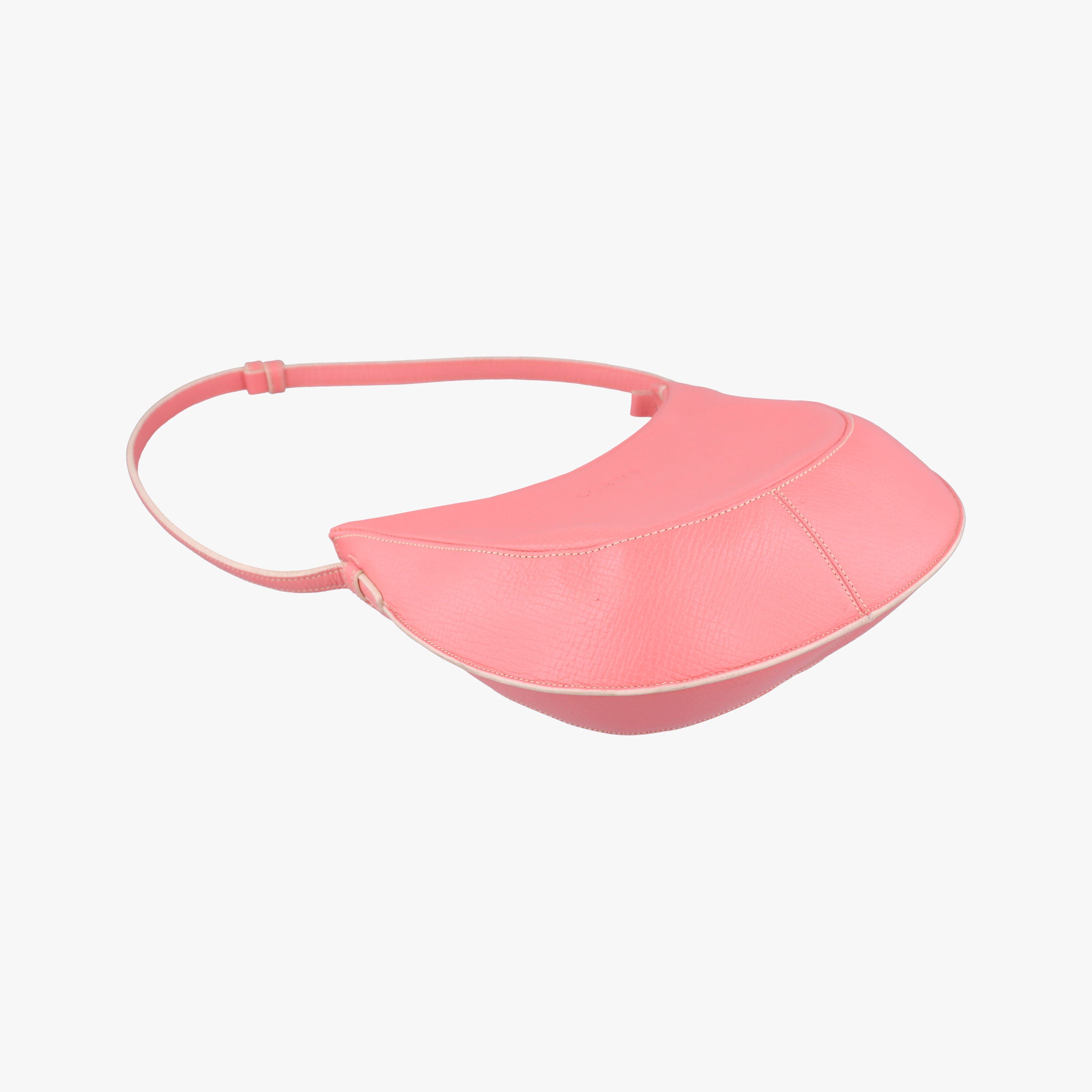 Half Moon Bag Pink Leather L22ハーフムーンバッグ ピンク レザー L22
