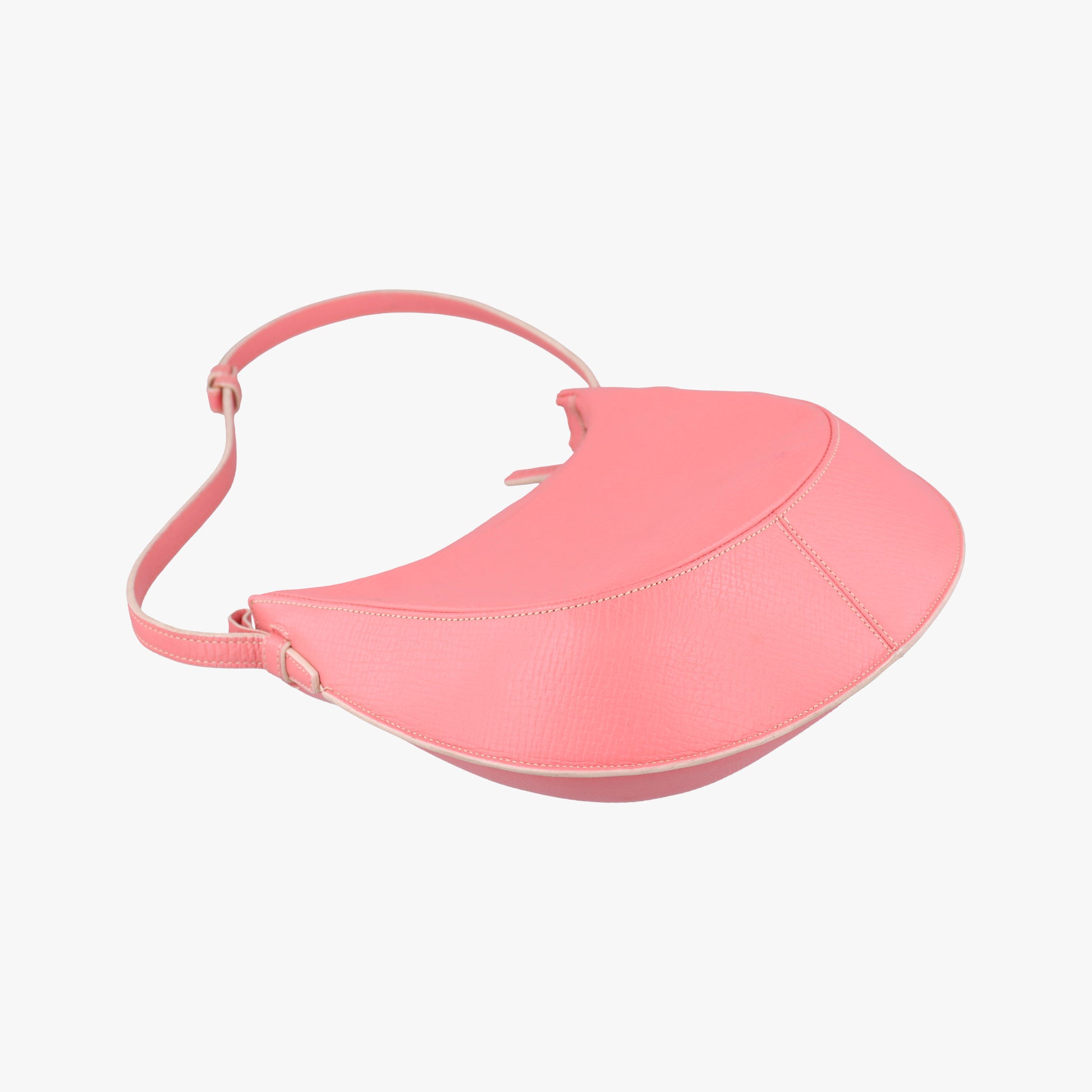 Half Moon Bag Pink Leather L22ハーフムーンバッグ ピンク レザー L22