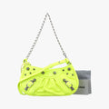 Le Cagole Green lambskin 695814.7206.R.493075ルカゴール グリーン ラムスキン 695814.7206.R.493075