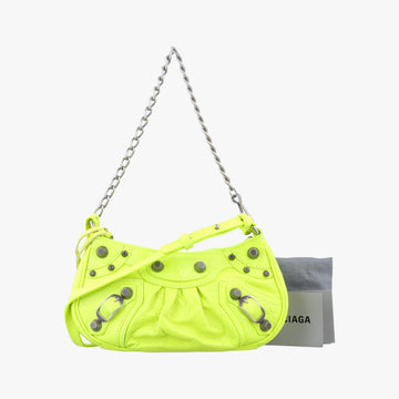 Le Cagole Green lambskin 695814.7206.R.493075ルカゴール グリーン ラムスキン 695814.7206.R.493075