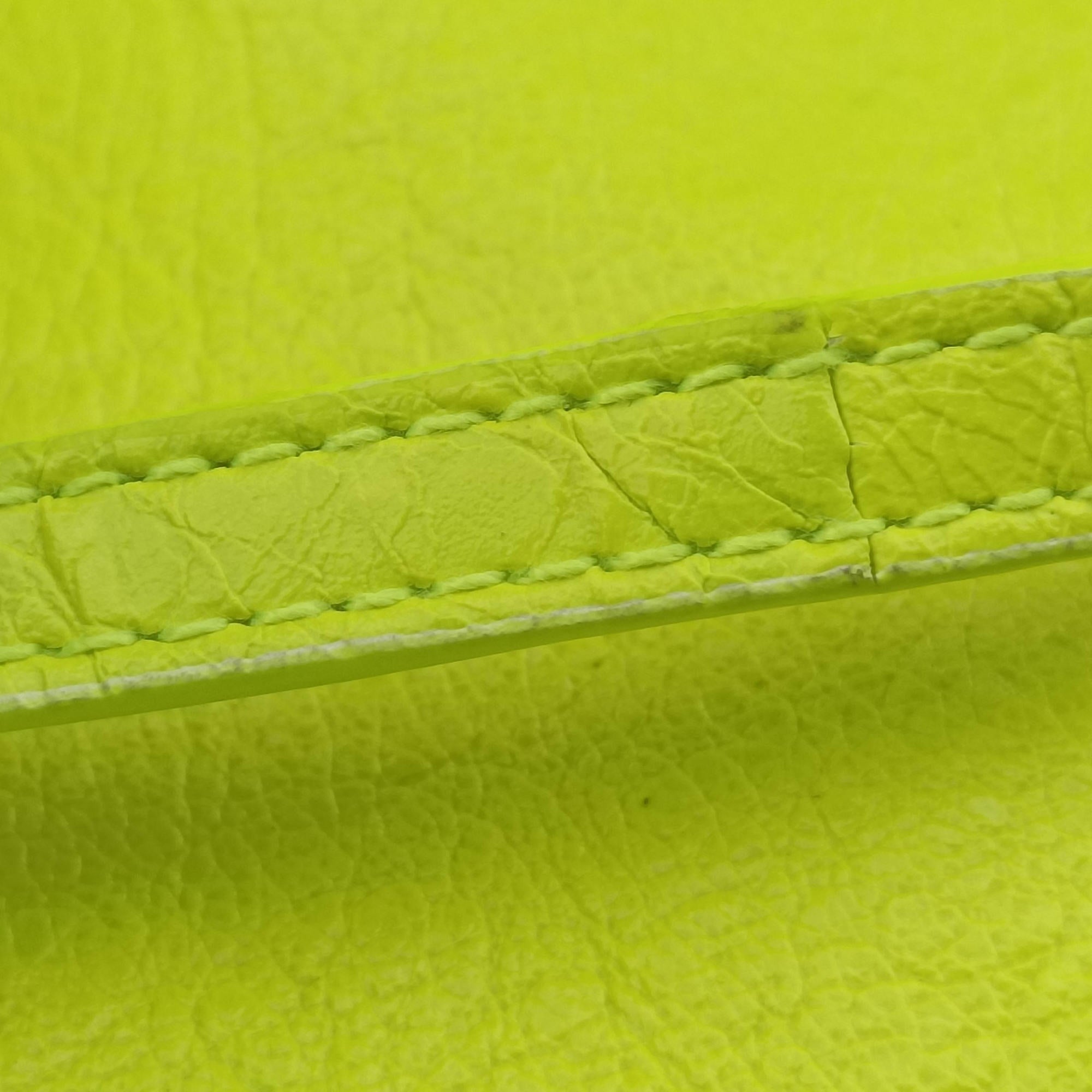 Le Cagole Green lambskin 695814.7206.R.493075ルカゴール グリーン ラムスキン 695814.7206.R.493075