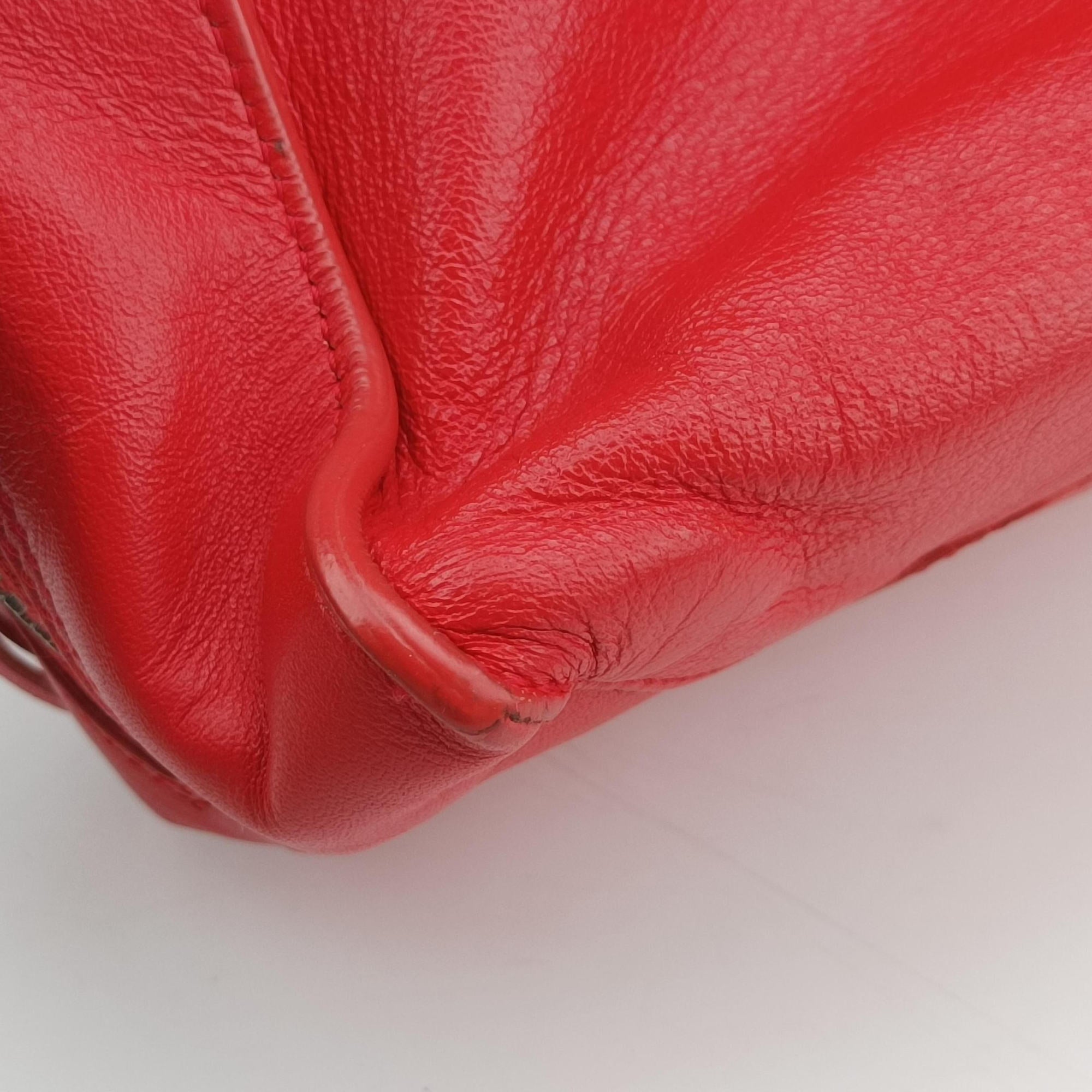 Paper A6 Zip Around Red Lambskin 370926 305572.6520.I 515859ペーパー A6 ジップアラウンド レッド ラムレザー 370926 305572.6520.I 515859