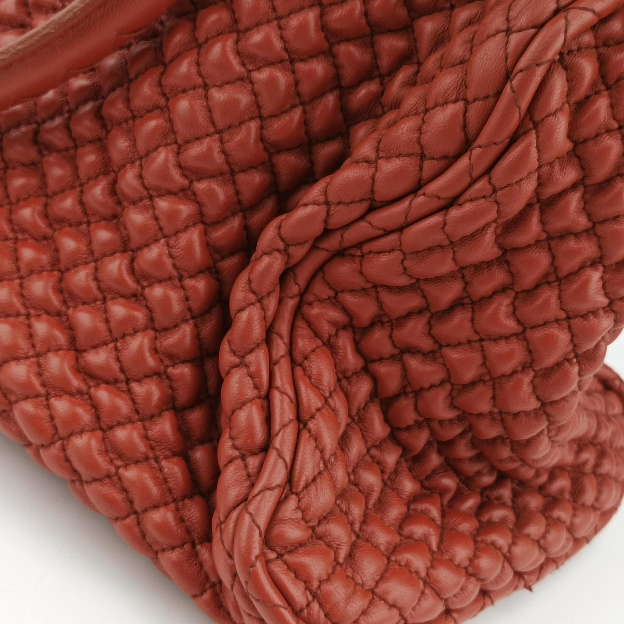 Intrecciato Maroon lambskin 237868 V0510 6304 EPEV 2011 2733 Aイントレチャート マルーン ラムスキン 237868 V0510 6304 EPEV 2011 2733 A