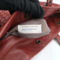 Intrecciato Shopper Acatl Red lambskin B02224878Jイントレチャート ショッパー アキャトル レッド ラムスキン B02224878J