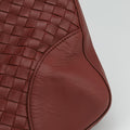 Intrecciato Shopper Acatl Red lambskin B02224878Jイントレチャート ショッパー アキャトル レッド ラムスキン B02224878J