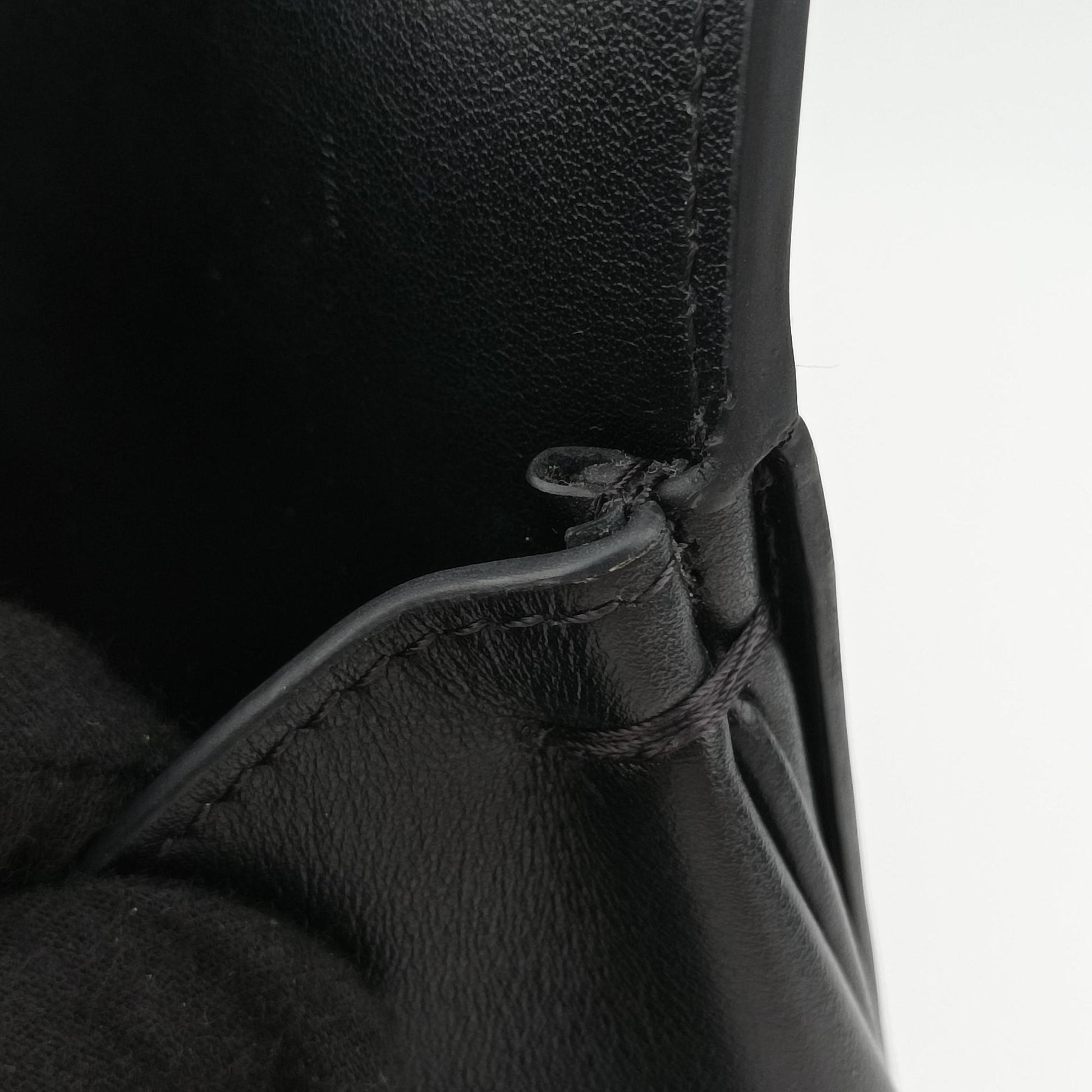 Gancini Black Leather FZ-21 H159 FZ-21 H159ガンチーニ ブラック レザー FZ-21 H159 FZ-21 H159