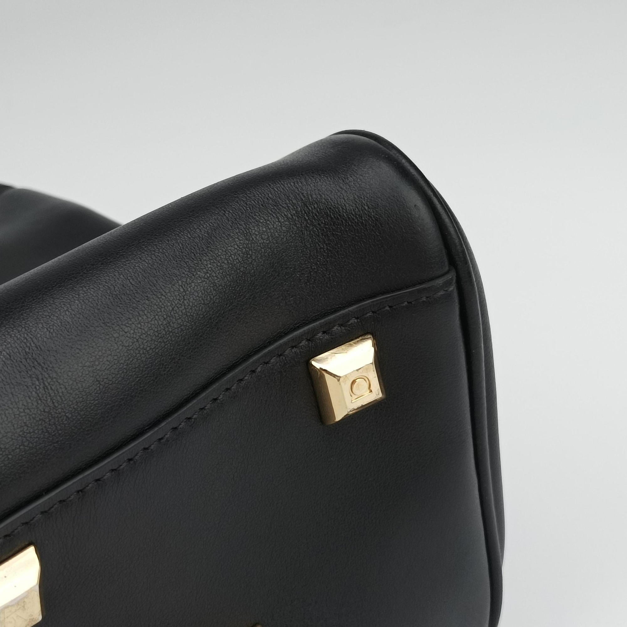 Gancini Black Leather FZ-21 H159 FZ-21 H159ガンチーニ ブラック レザー FZ-21 H159 FZ-21 H159