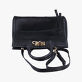 Gancini Black Leather FZ-21 H159 FZ-21 H159ガンチーニ ブラック レザー FZ-21 H159 FZ-21 H159