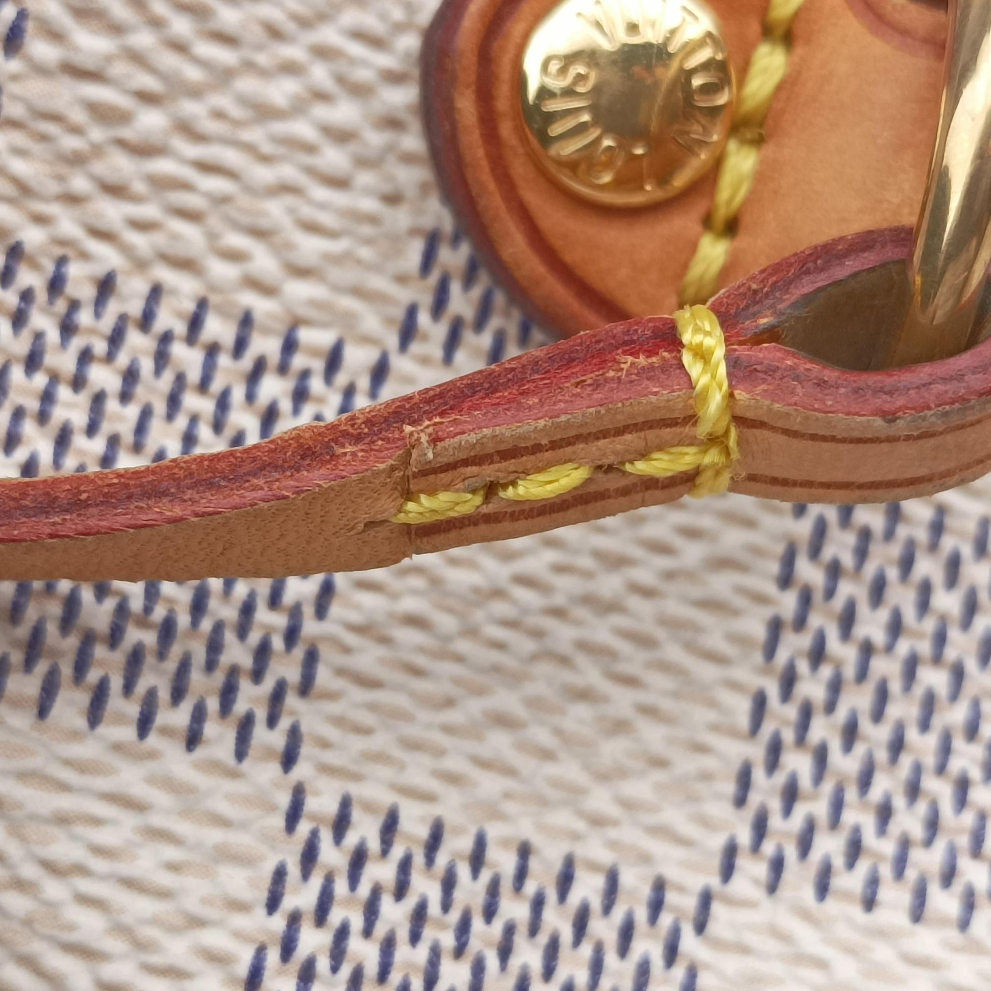 NEVERFULL GM Azur Damier Canvas N51108 FL1194ネヴァーフルGM アズール ダミエキャンバス N51108 FL1194