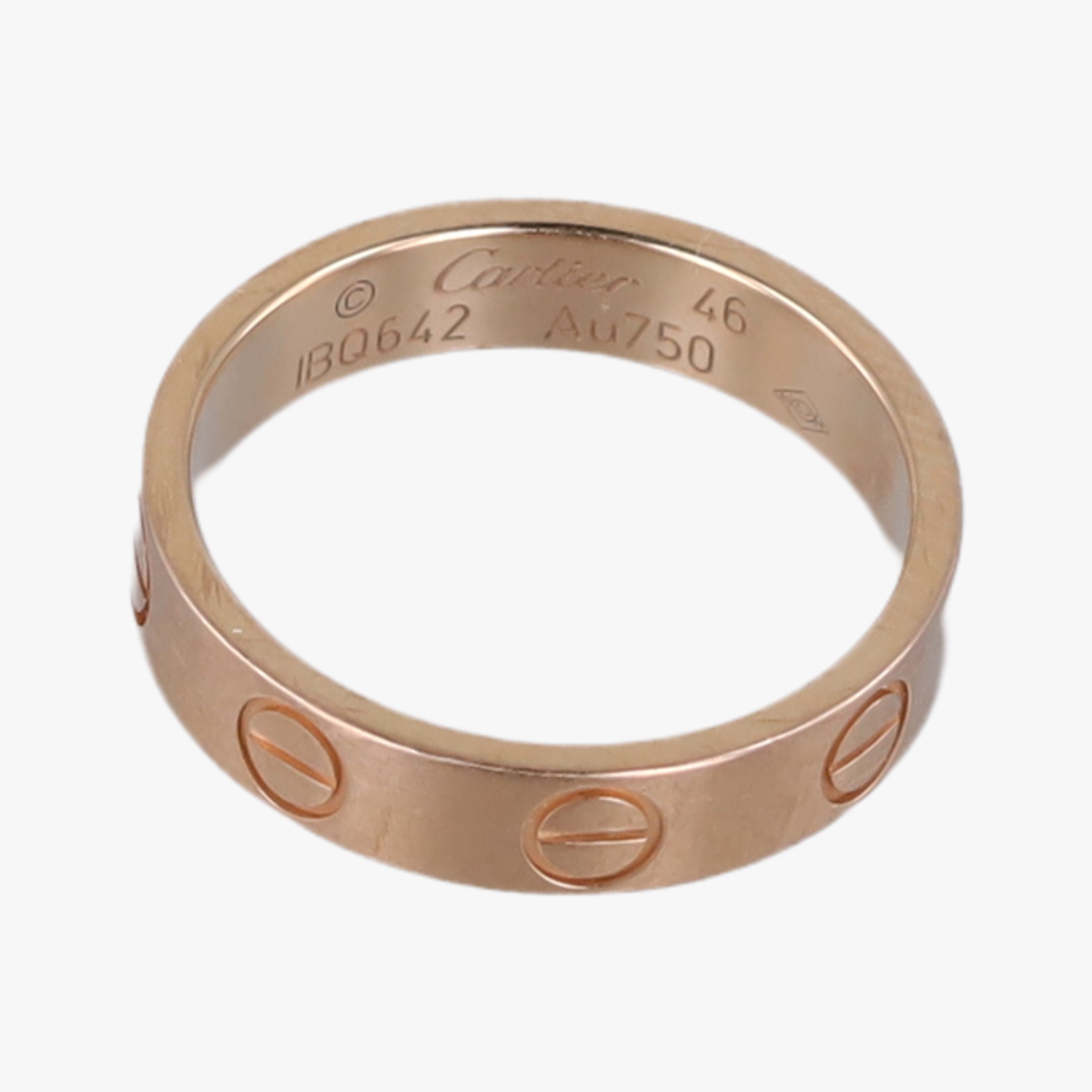 Mini Love Rose golden AU750 B4085246 IBQ642ミニラブ ローズゴールド AU750 B4085246 IBQ642