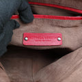 NODINI Intrecciato Red lambskin B06209437Eノディーニ イントレチャート レッド ラムスキン B06209437E
