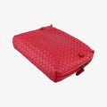 NODINI Intrecciato Red lambskin B06209437Eノディーニ イントレチャート レッド ラムスキン B06209437E