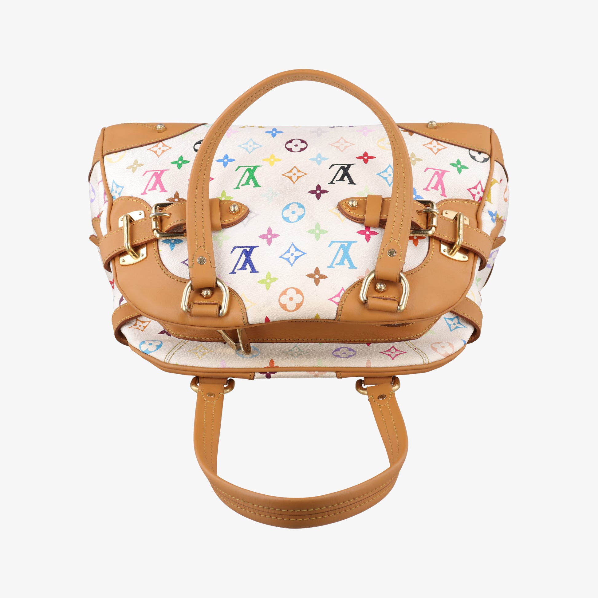 CLAUDIA white Monogram Multicolor M40193 Lot number unknownクラウディア ブロン モノグラム マルチカラー M40193 製番不明