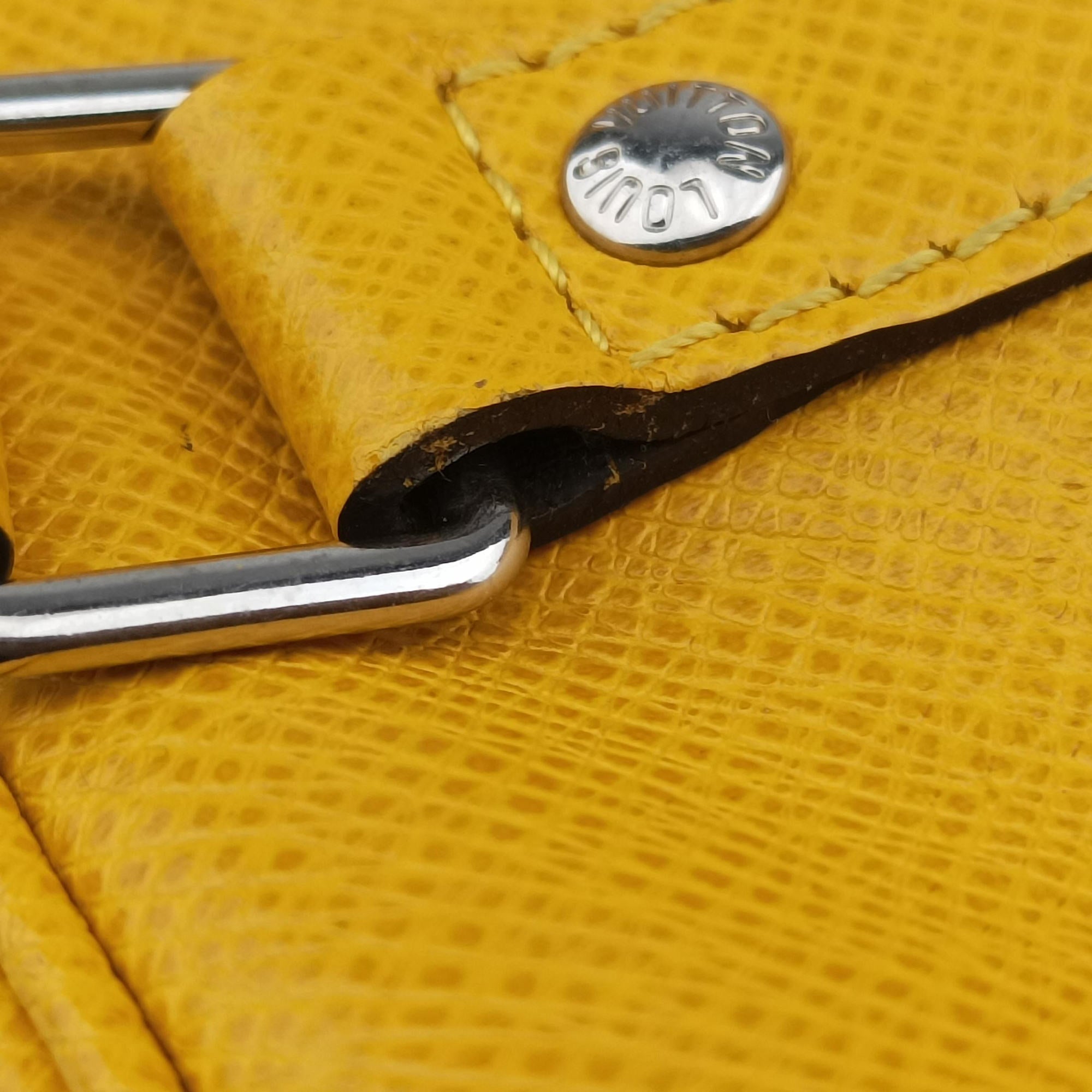 Porte Documents Voyage Jaune Taiga M30636 FL0166PDV ポルトドキュマン ヴォワヤージュ ジョーヌ タイガ M30636 FL0166