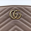 GG Marmont Beige Leather 448065 I028284031GGマーモント ベージュ レザー 448065 I028284031