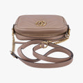 GG Marmont Beige Leather 448065 I028284031GGマーモント ベージュ レザー 448065 I028284031