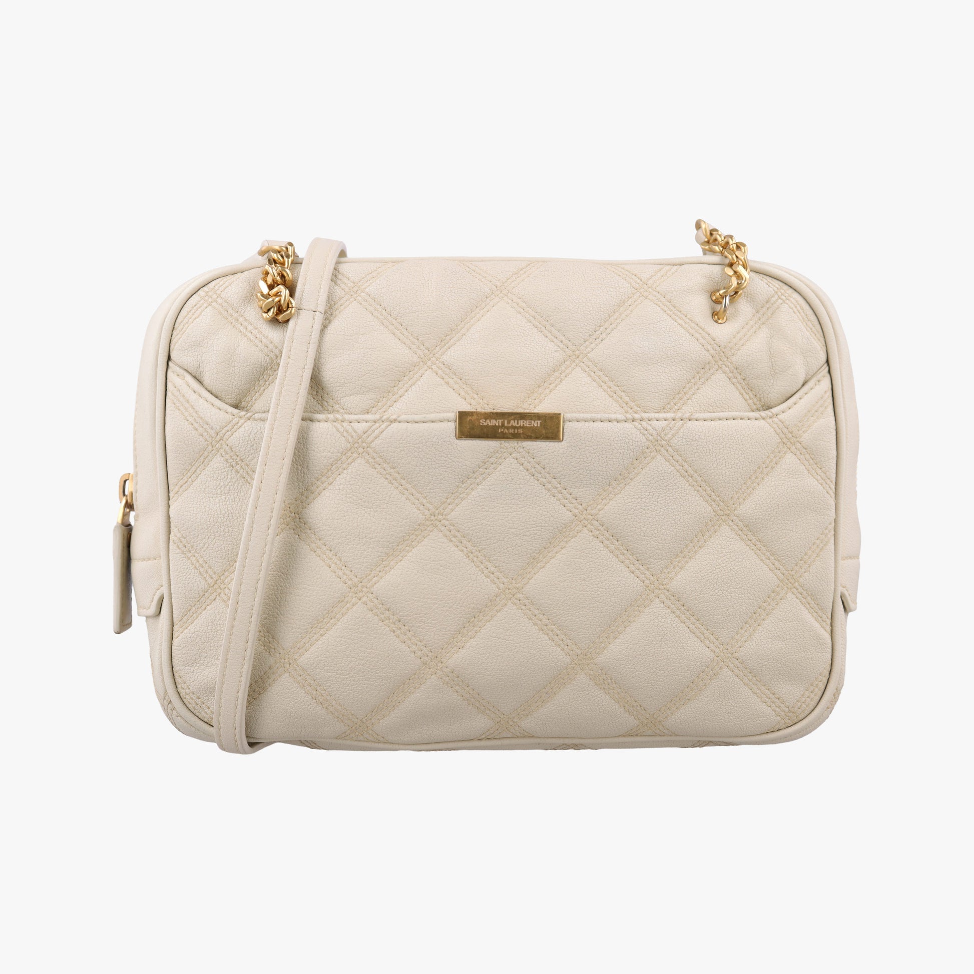 Quilted White Leather 582463 PTR582463.1019キルテッド ホワイト レザー 582463 PTR582463.1019