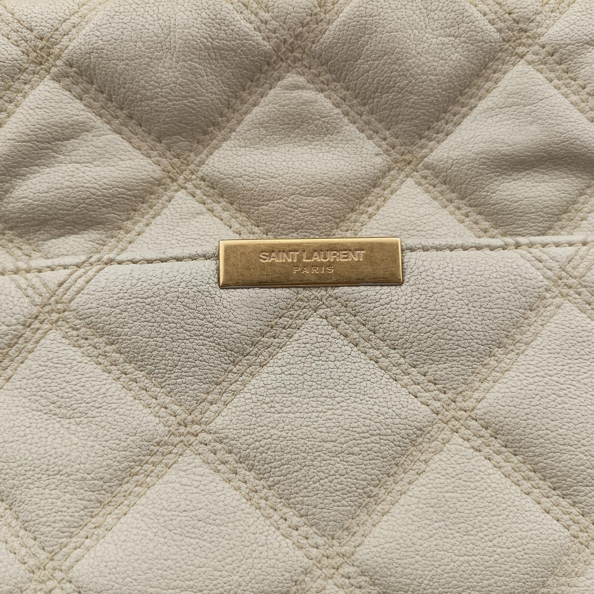 Quilted White Leather 582463 PTR582463.1019キルテッド ホワイト レザー 582463 PTR582463.1019