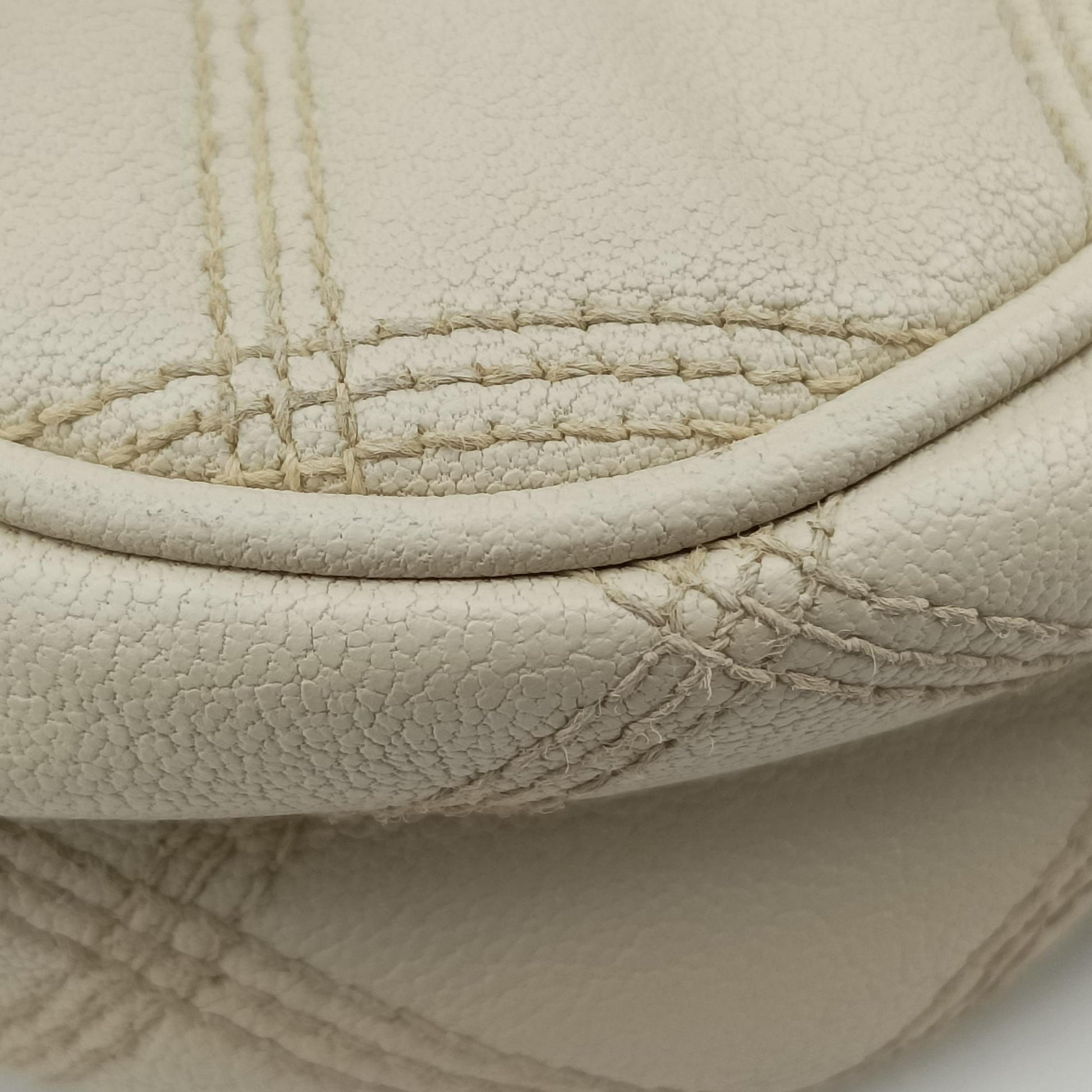 Quilted White Leather 582463 PTR582463.1019キルテッド ホワイト レザー 582463 PTR582463.1019