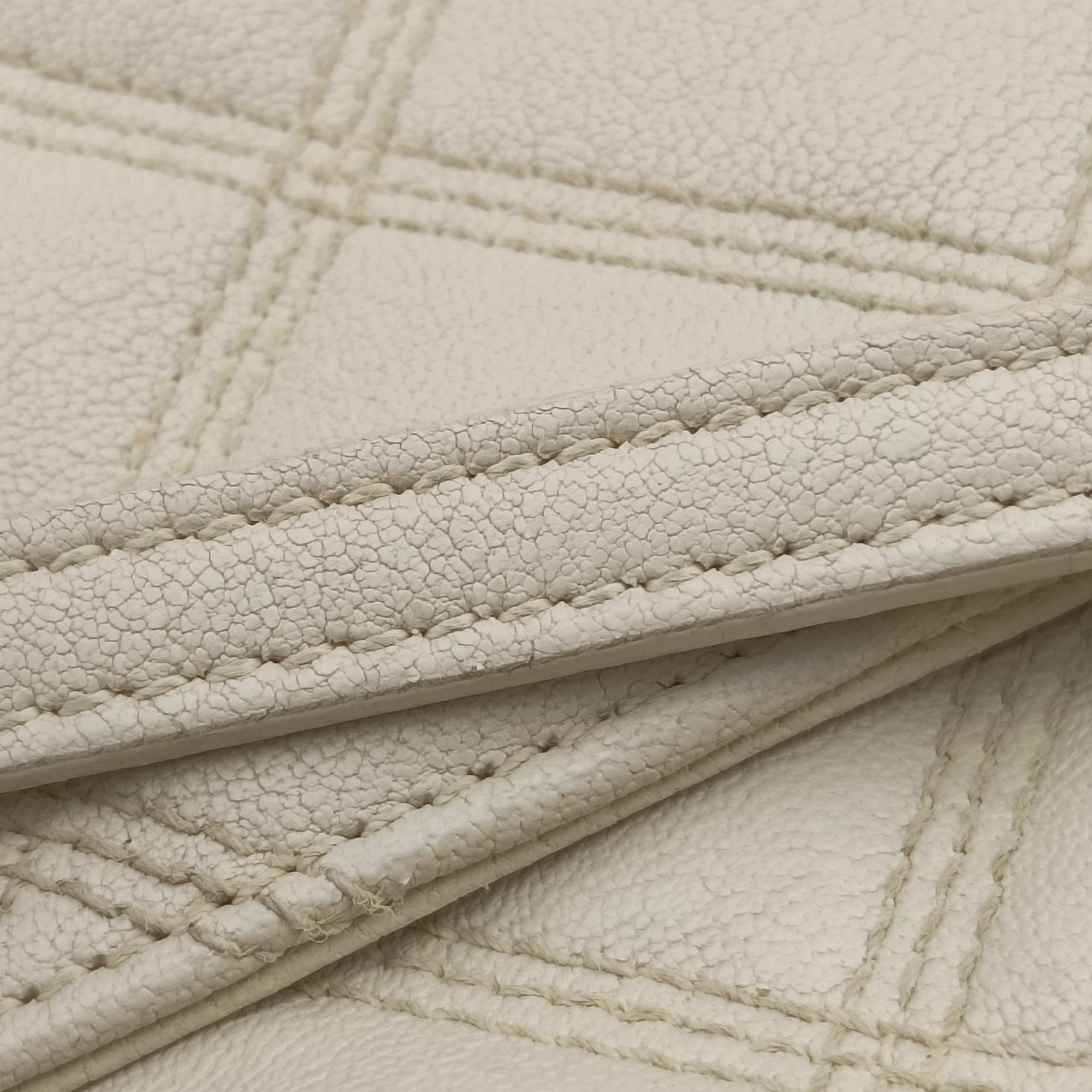 Quilted White Leather 582463 PTR582463.1019キルテッド ホワイト レザー 582463 PTR582463.1019