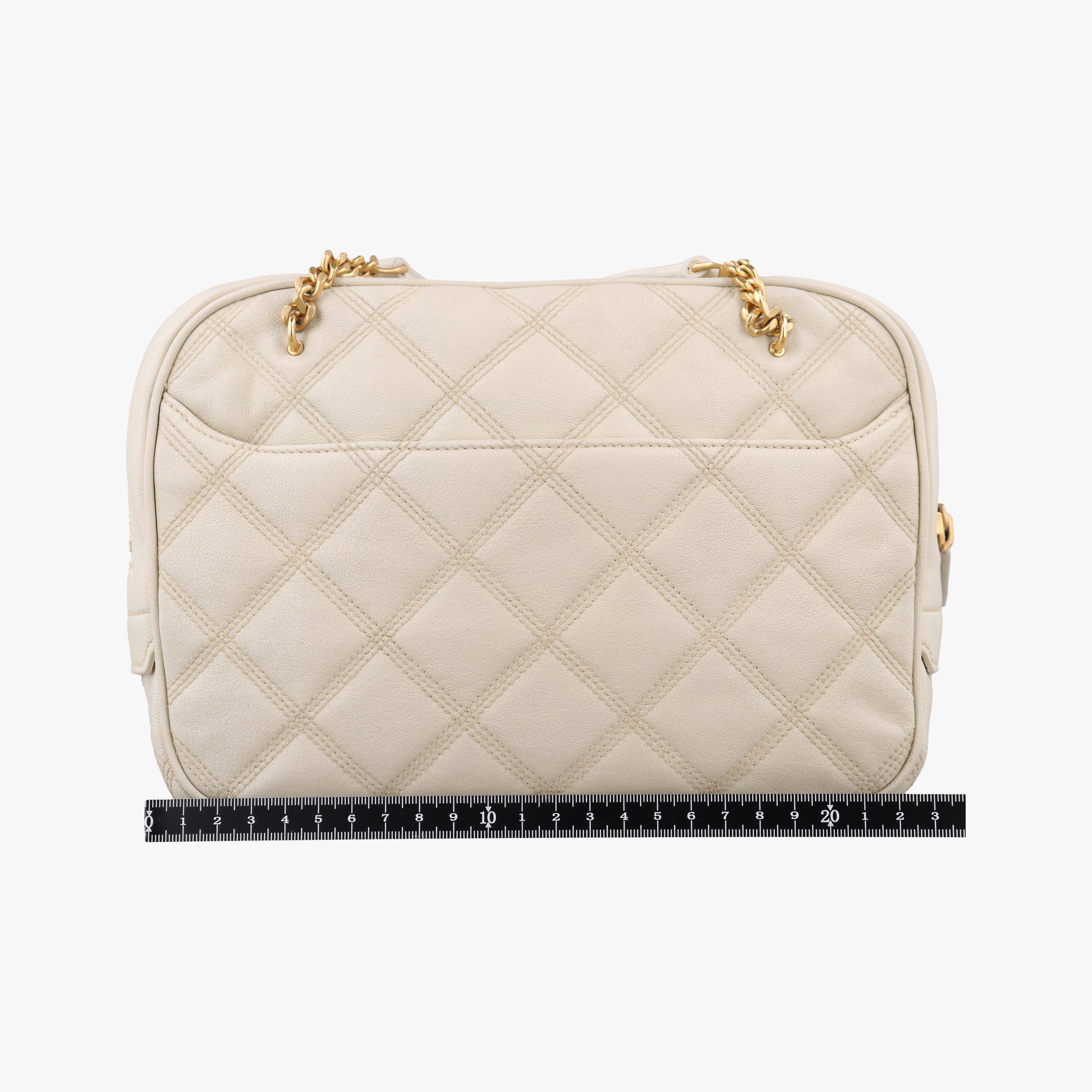 Quilted White Leather 582463 PTR582463.1019キルテッド ホワイト レザー 582463 PTR582463.1019