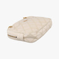 Quilted White Leather 582463 PTR582463.1019キルテッド ホワイト レザー 582463 PTR582463.1019