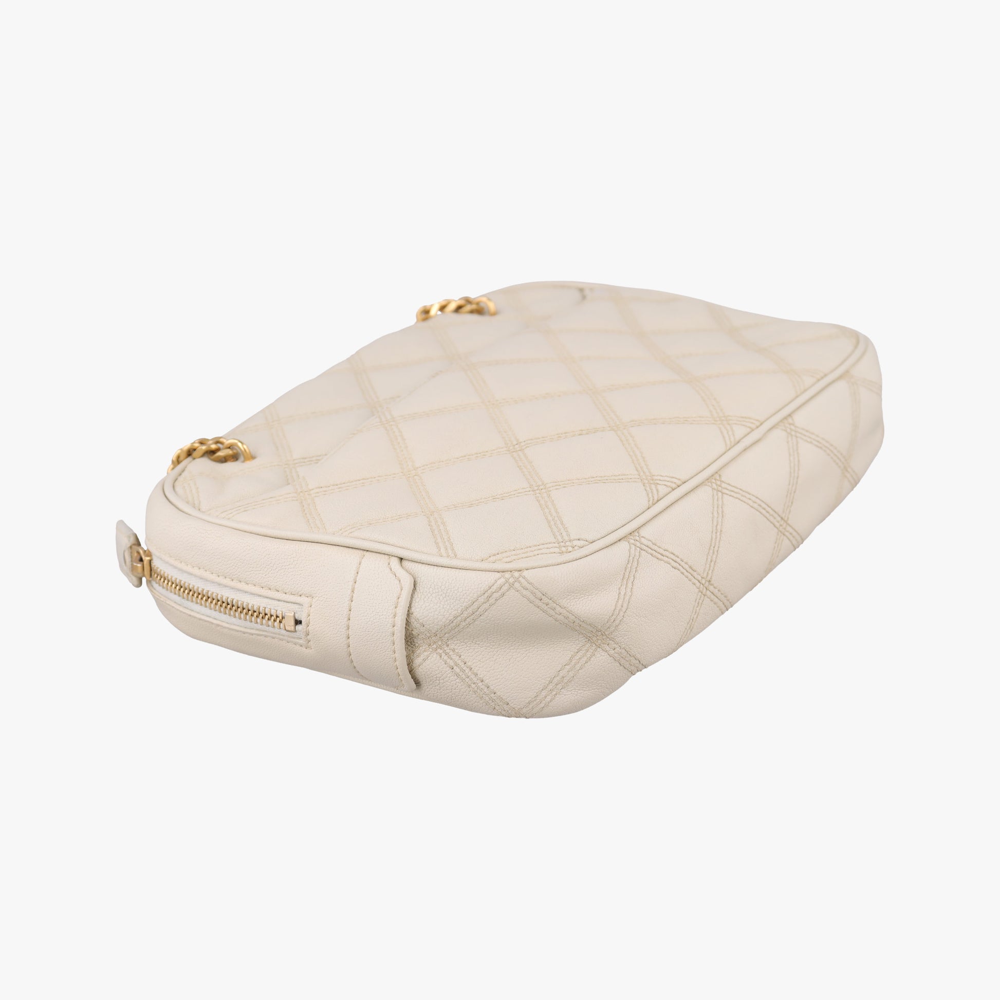 Quilted White Leather 582463 PTR582463.1019キルテッド ホワイト レザー 582463 PTR582463.1019
