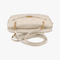 Quilted White Leather 582463 PTR582463.1019キルテッド ホワイト レザー 582463 PTR582463.1019