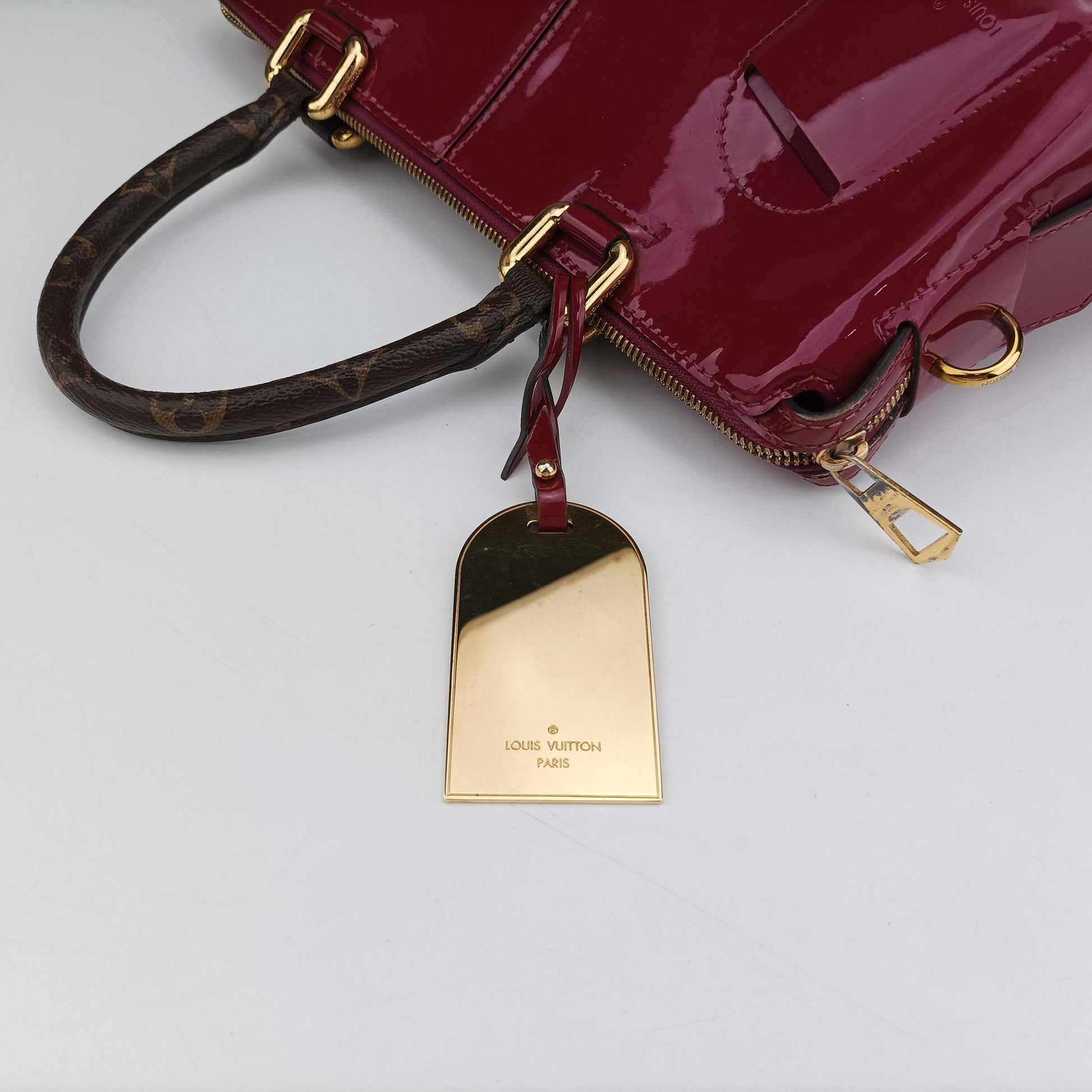 MIROIR TOTE MAGENTA Vernis M54640 SN2118 IC Chipミロワール トート マゼンタ ヴェルニ M54640 SN2118 ICチップ