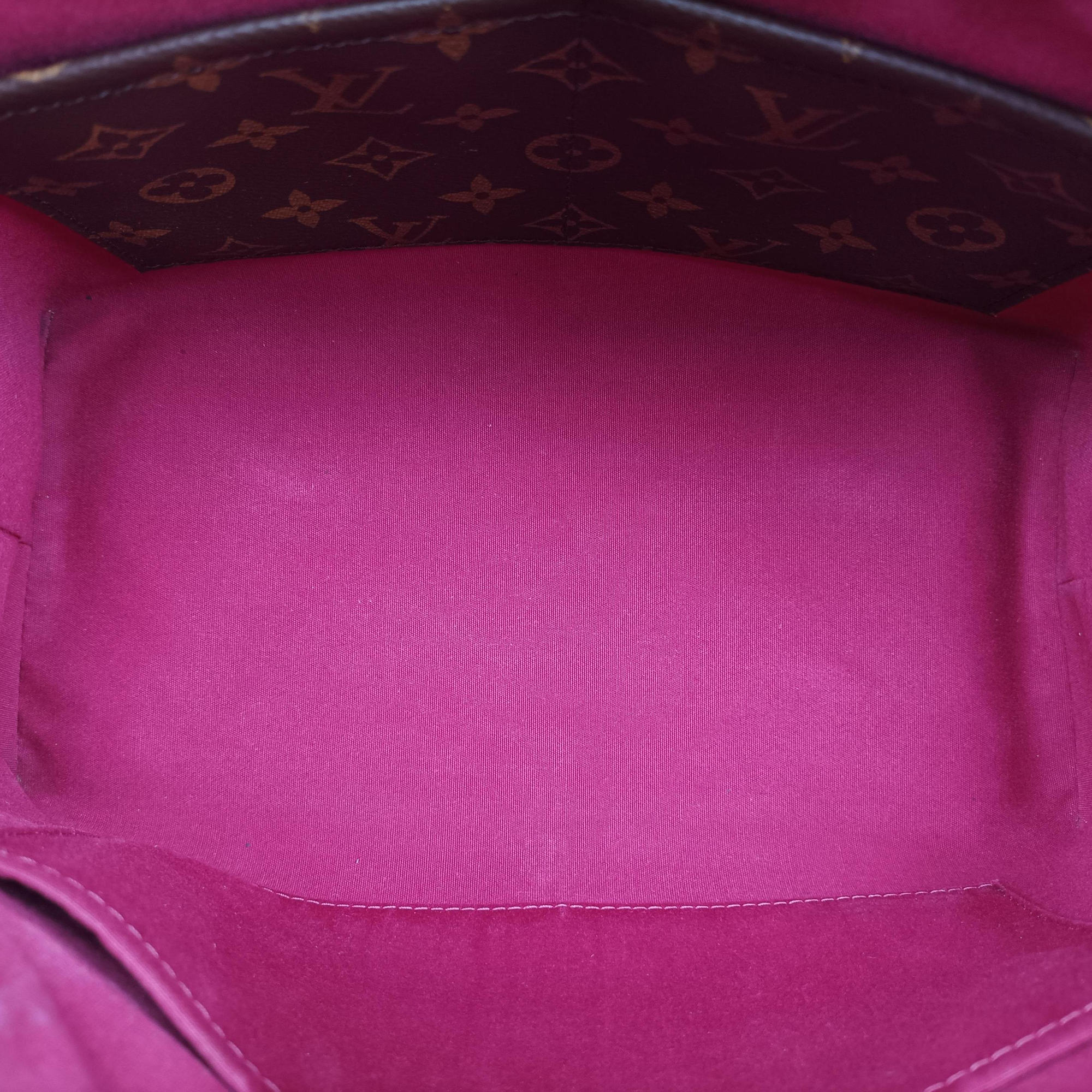 MIROIR TOTE MAGENTA Vernis M54640 SN2118 IC Chipミロワール トート マゼンタ ヴェルニ M54640 SN2118 ICチップ