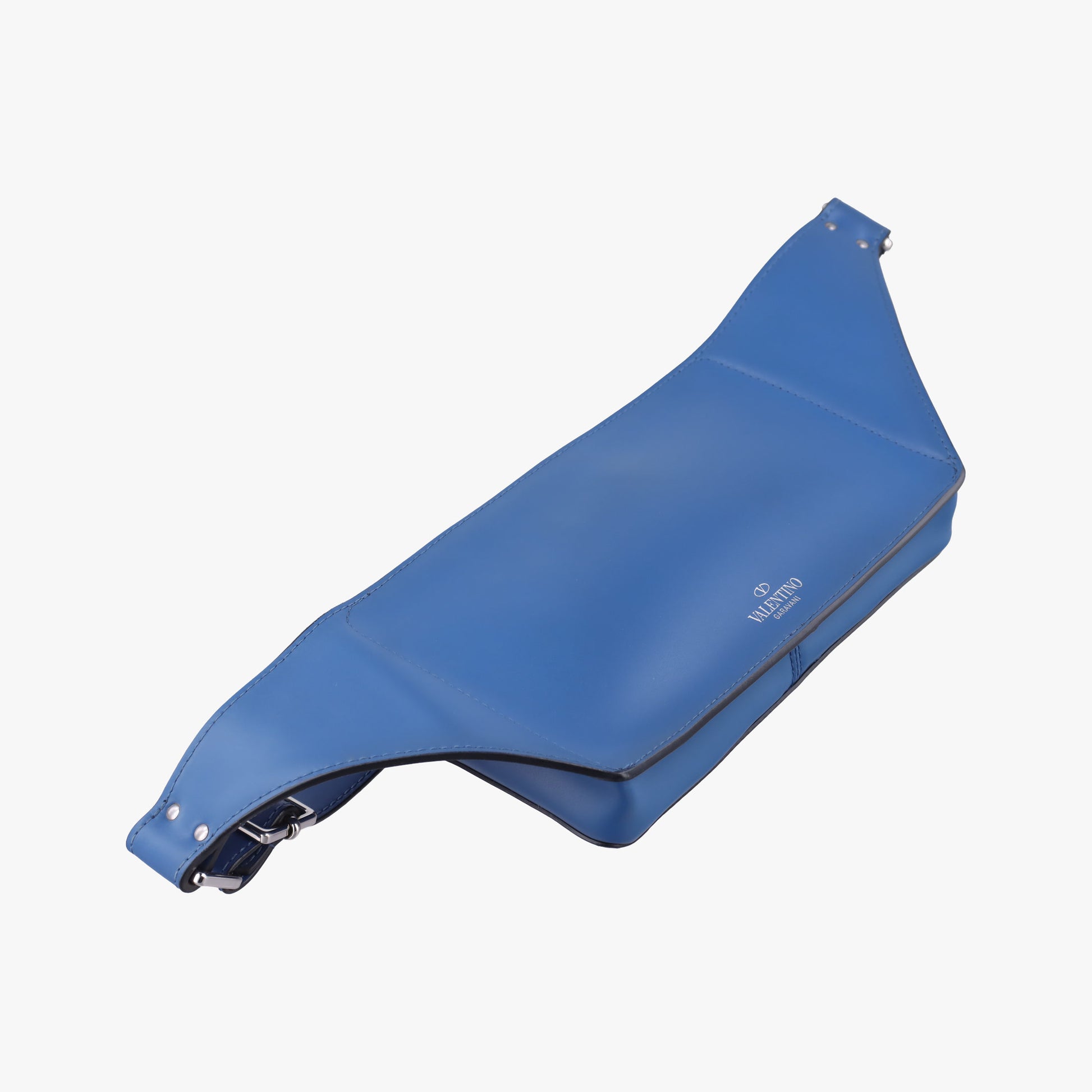 VLTN Print Blue Leather VLTN プリント ブルー レザー 