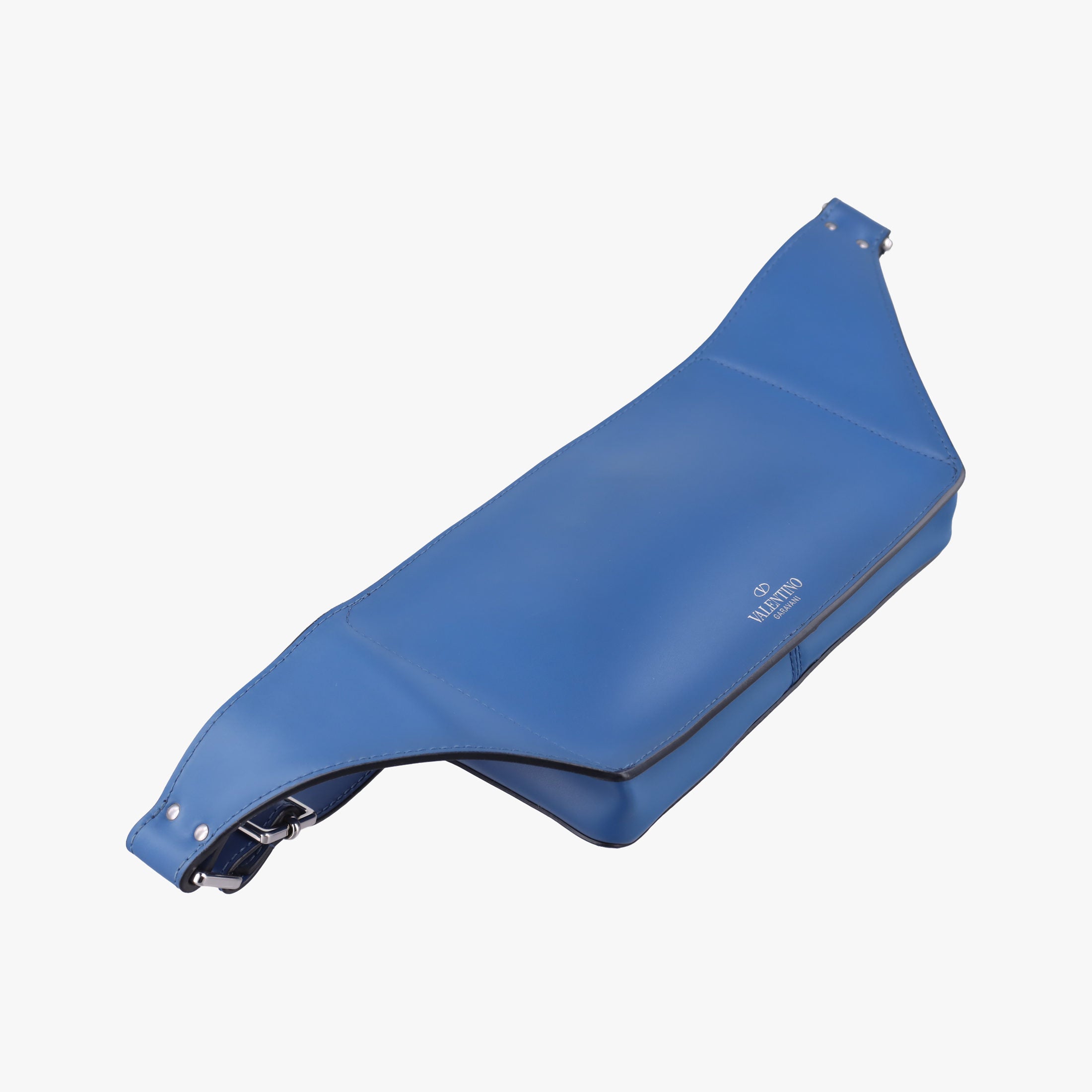VLTN Print Blue Leather VLTN プリント ブルー レザー 