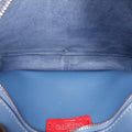 VLTN Print Blue Leather VLTN プリント ブルー レザー 
