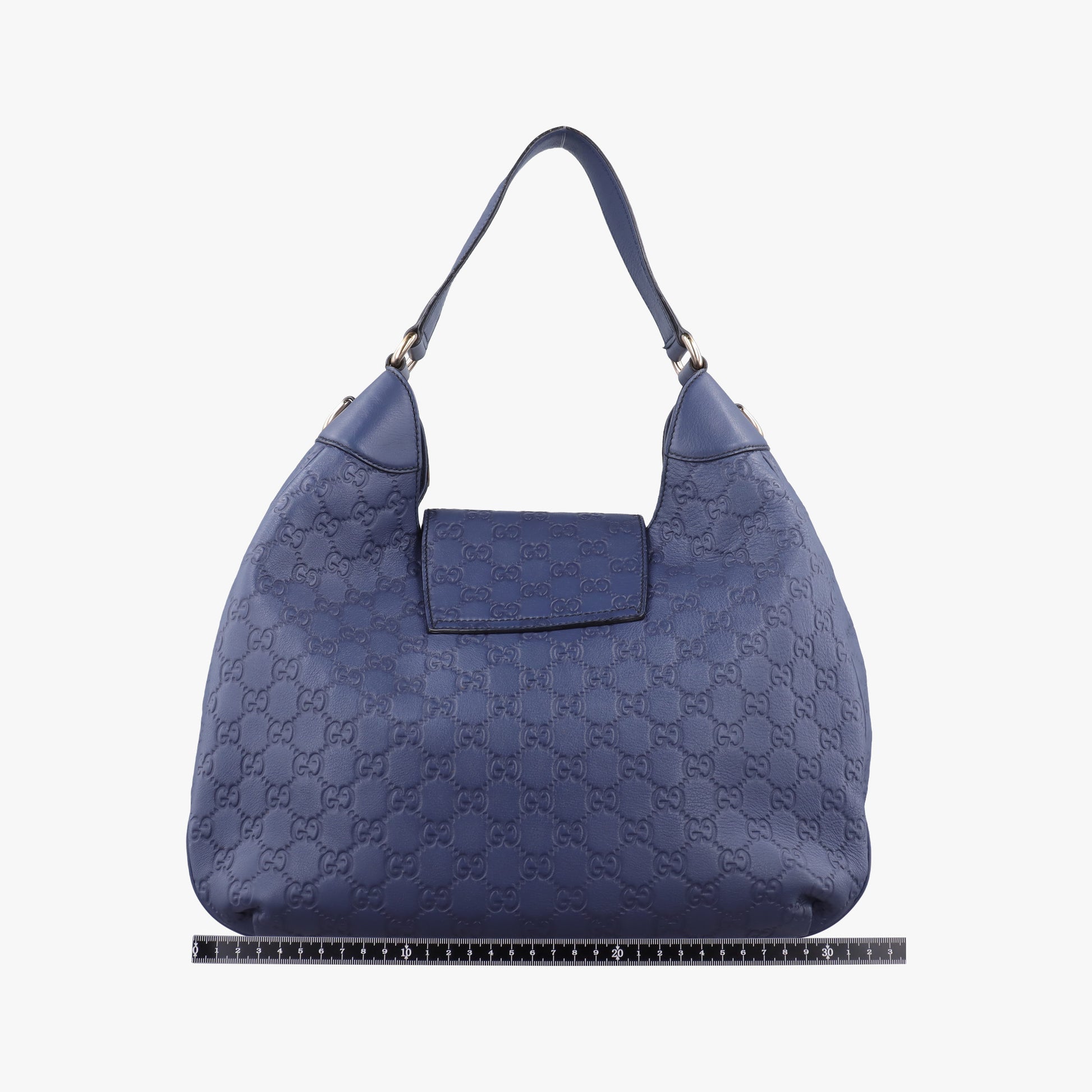 Emily Hobo Blue Leather 322226 A015932589エミリー ホーボー ブルー レザー 322226 A015932589