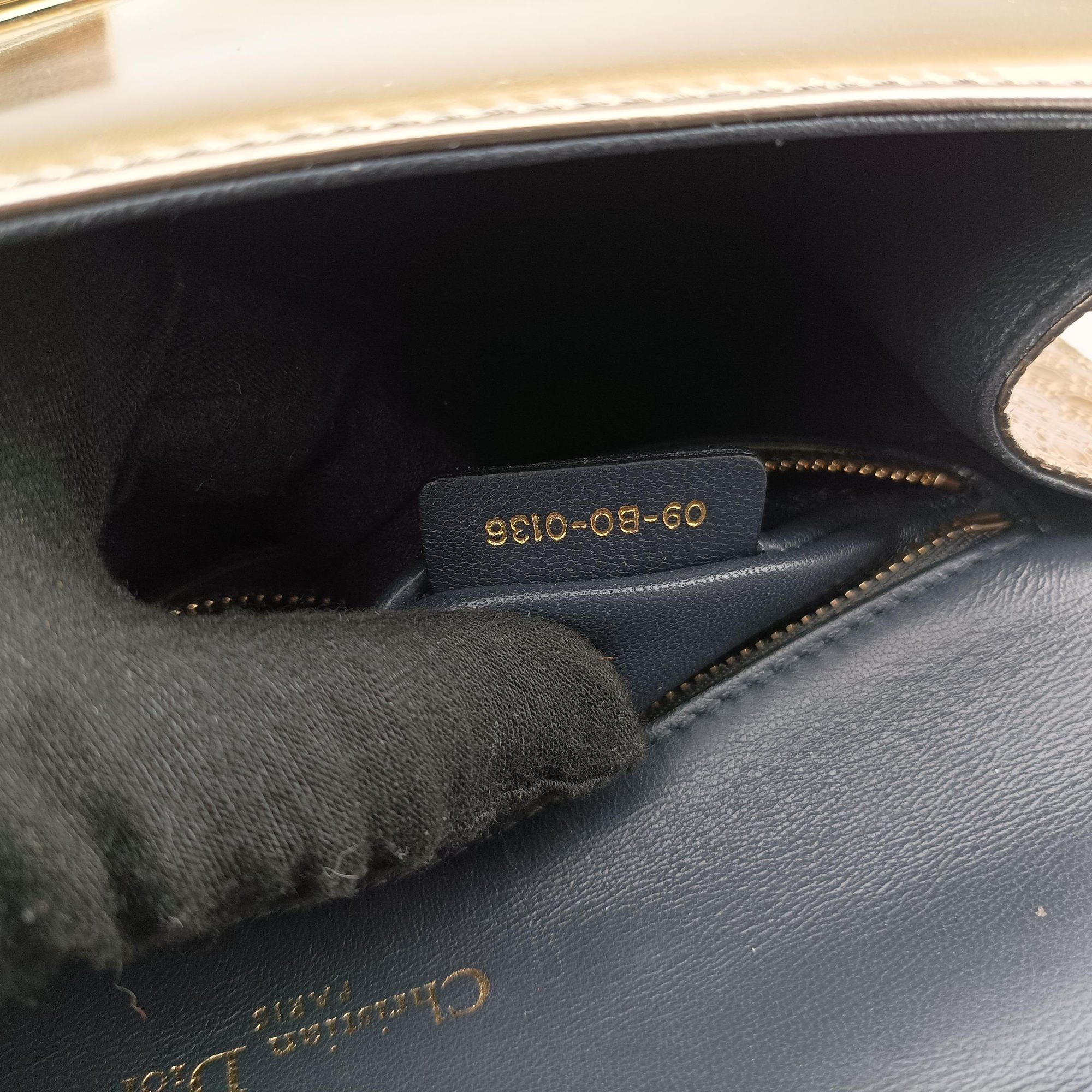 Diorama Golden Patent Leather 09-BO-0136ディオラマ ゴールド パテント 09-BO-0136
