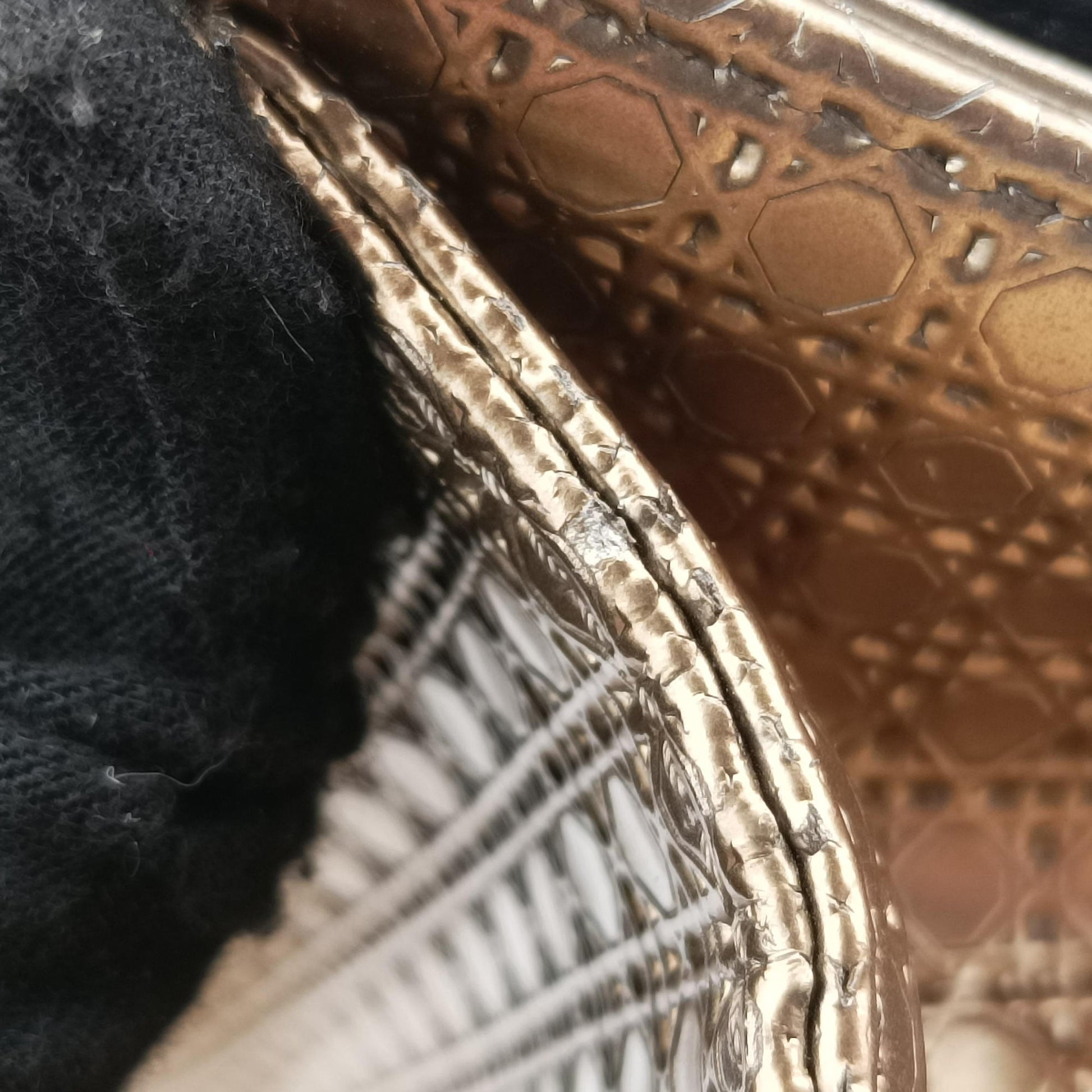 Diorama Golden Patent Leather 09-BO-0136ディオラマ ゴールド パテント 09-BO-0136