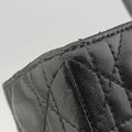 Lady Dior Black lambskin 31-MA-1014レディディオール ブラック ラムスキン 31-MA-1014