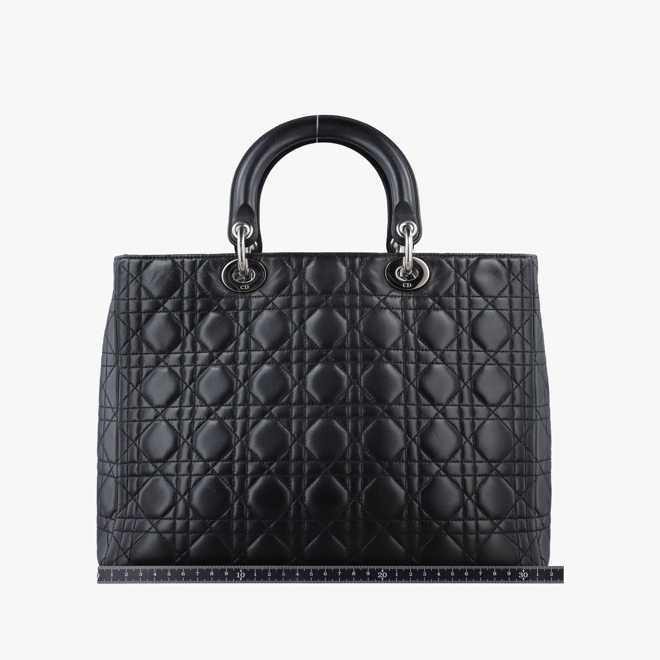 Lady Dior Black lambskin 31-MA-1014レディディオール ブラック ラムスキン 31-MA-1014
