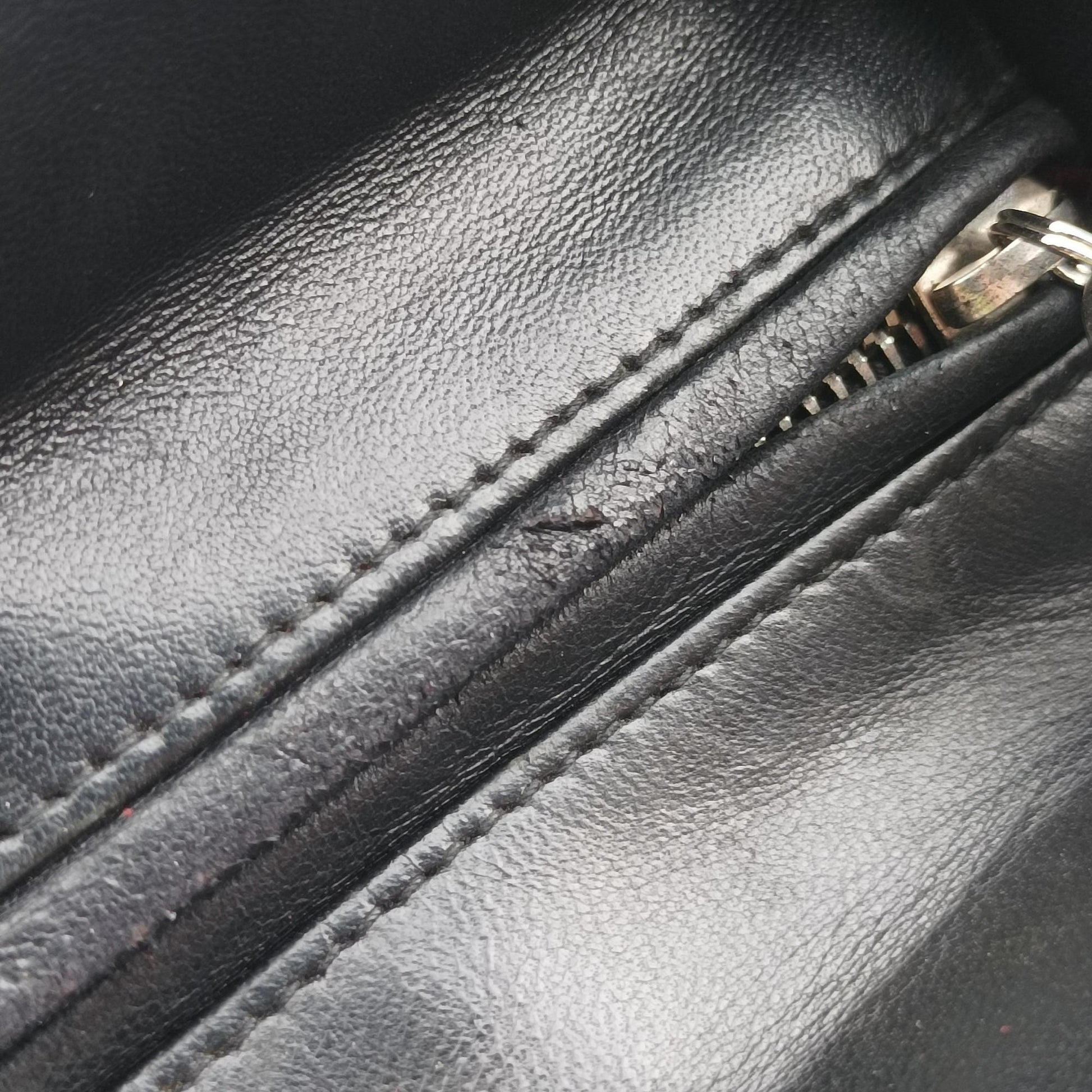 Lady Dior Black lambskin 31-MA-1014レディディオール ブラック ラムスキン 31-MA-1014