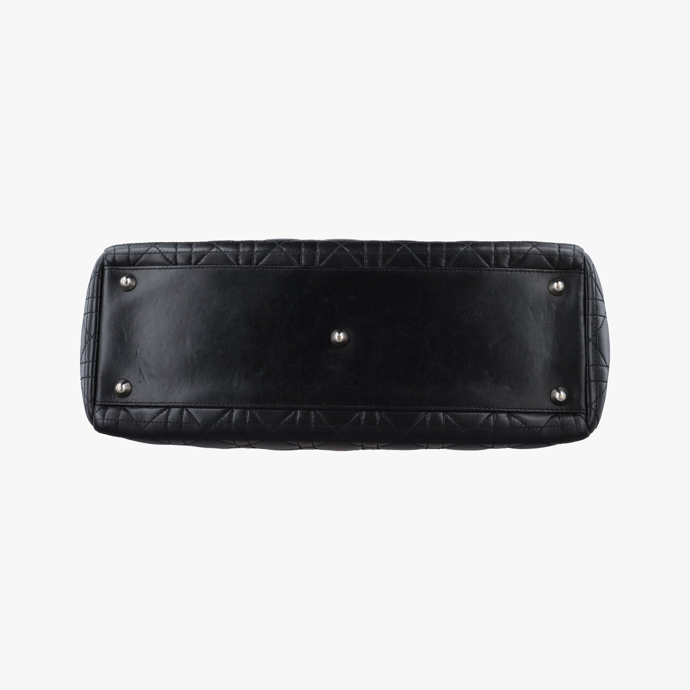 Lady Dior Black lambskin 31-MA-1014レディディオール ブラック ラムスキン 31-MA-1014